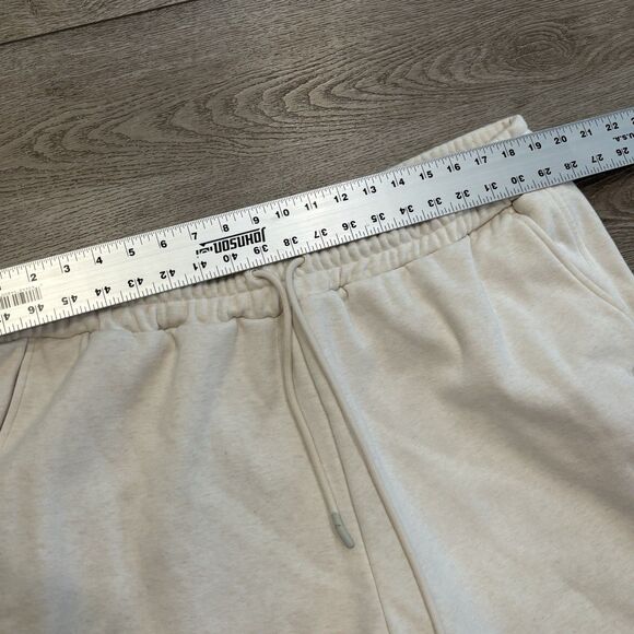 Fabletics Sweatpants Womens XXL 1X Joggers Athletic Elastic Waist Pull on Beige - Picture 4 of 6